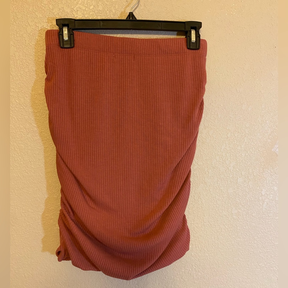 NWT Sundry by Evereve La Lune Skirt, Marsala, Size 2 (M 8-10)